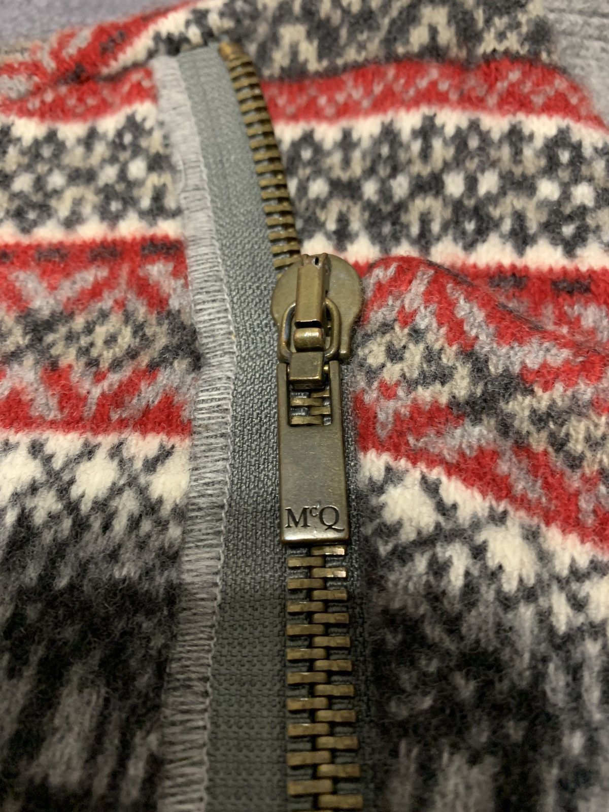 Alexander McQueen × Designer × MCQ Alexander McQueen Wool Sweater y2k Size M / US 6-8 / IT 42-44 - 5 Thumbnail