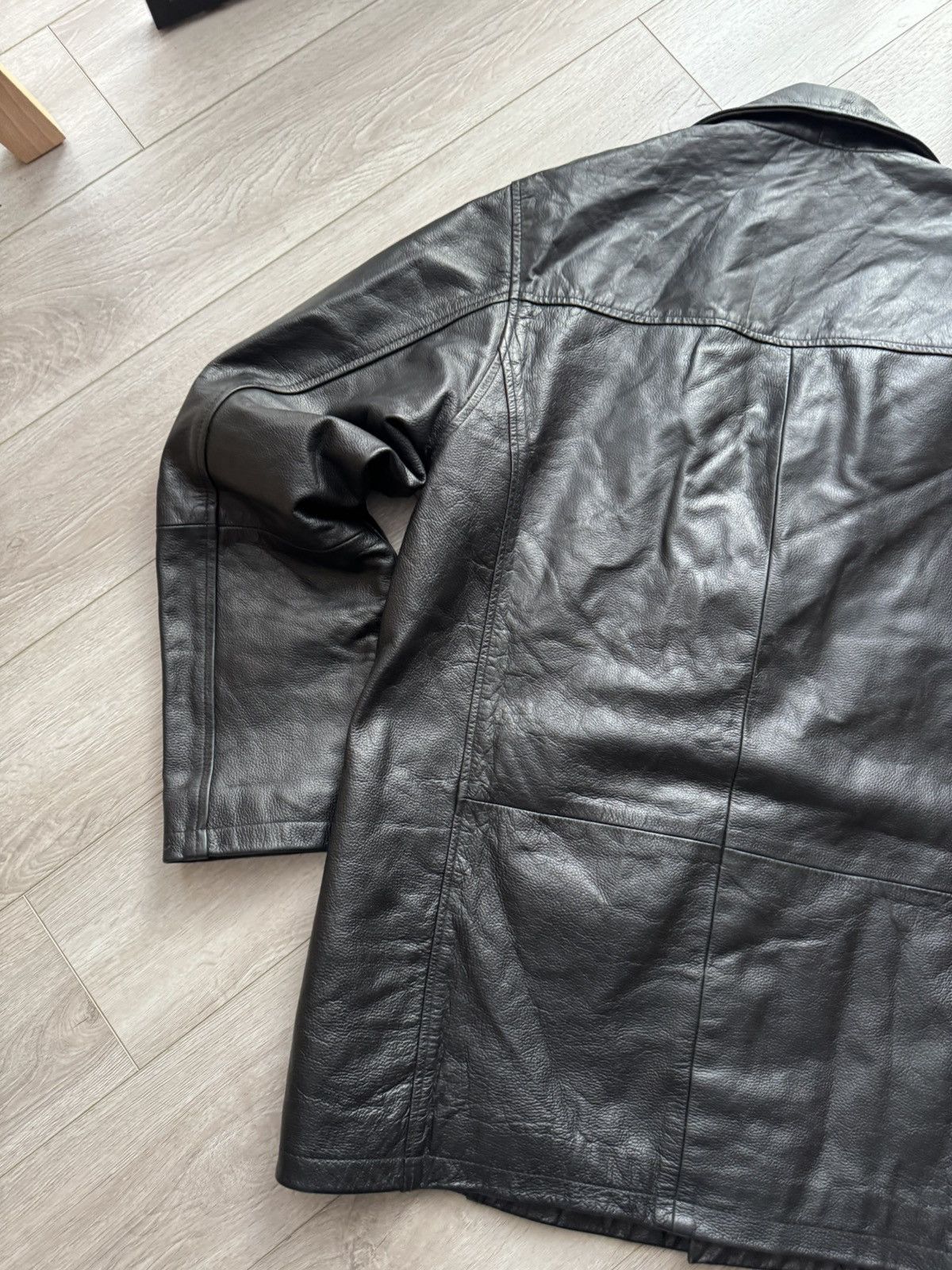 Vintage Vintage Leather Coat Jacket Size US M / EU 48-50 / 2 - 7 Thumbnail