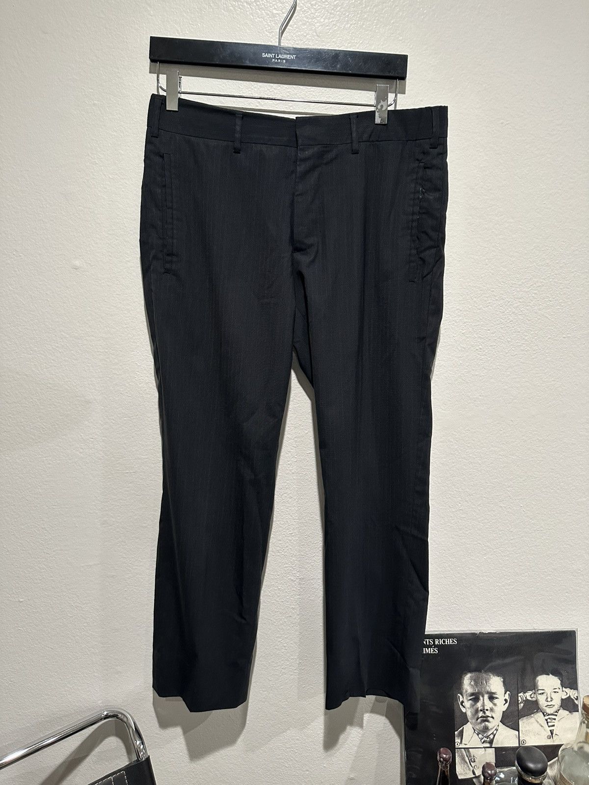 Prada Pinstripe Trousers 48 Size US 32 / EU 48 - 1 Thumbnail