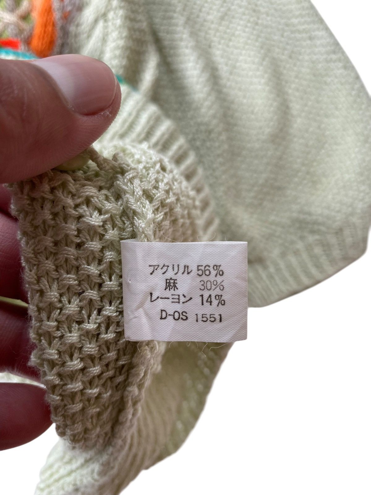Vintage Vtg 90s Handknit Knitwear Size US M / EU 48-50 / 2 - 9 Thumbnail