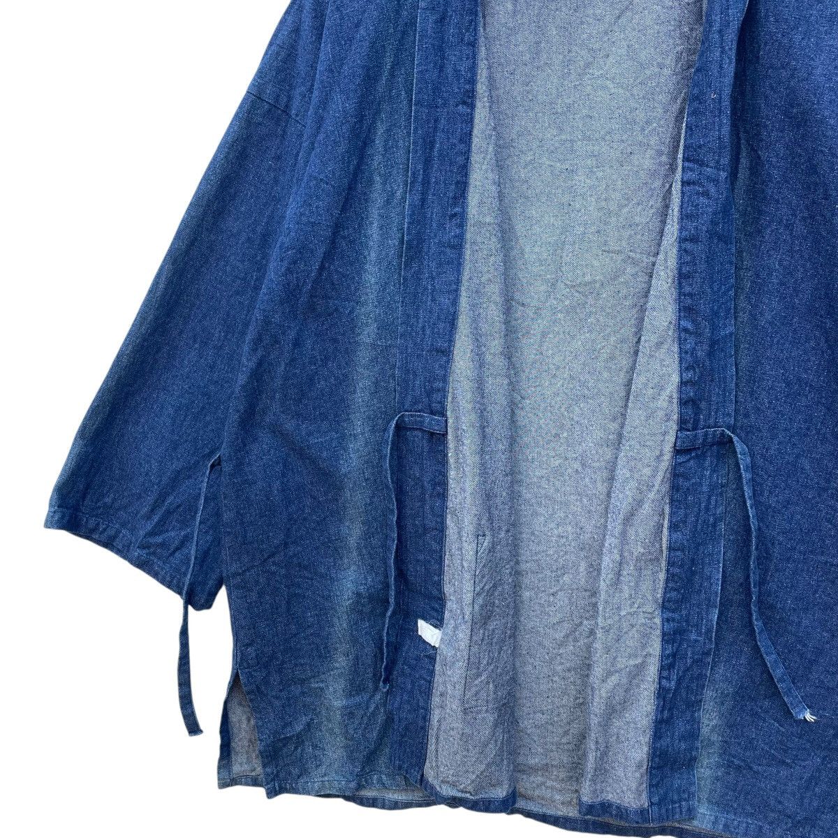 Japanese Brand × Vintage Vintage Japanese Brand Denim Lhama Faded Kimono Size US M / EU 48-50 / 2 - 3 Thumbnail