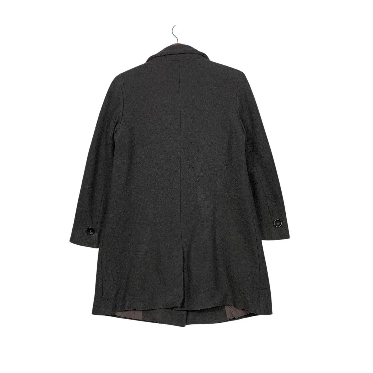 Japanese Brand 1970 SEVENTY Made in Bulgaria Wool Coat #1830-C79 Size M / US 6-8 / IT 42-44 - 7 Thumbnail