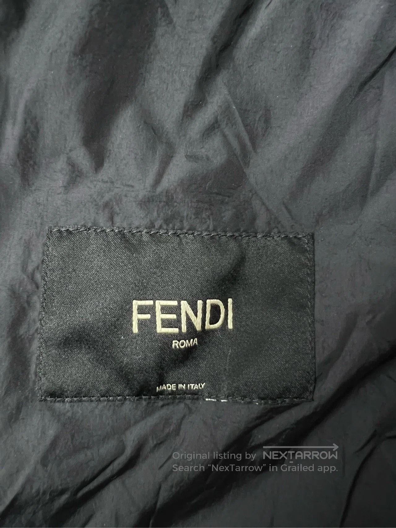 Fendi FENDI Monogram Logo Down Vest. Size US M / EU 48-50 / 2 - 4 Thumbnail