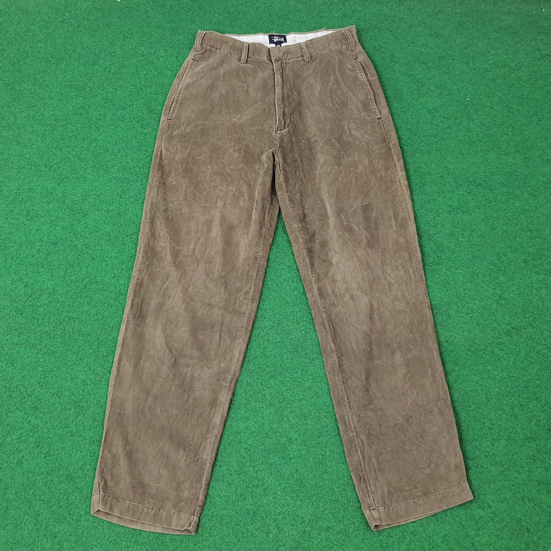 Stussy Vintage Stussy Corduroy Streetwear Custom Logo Pants C228N25 Size US 29 - 4 Thumbnail