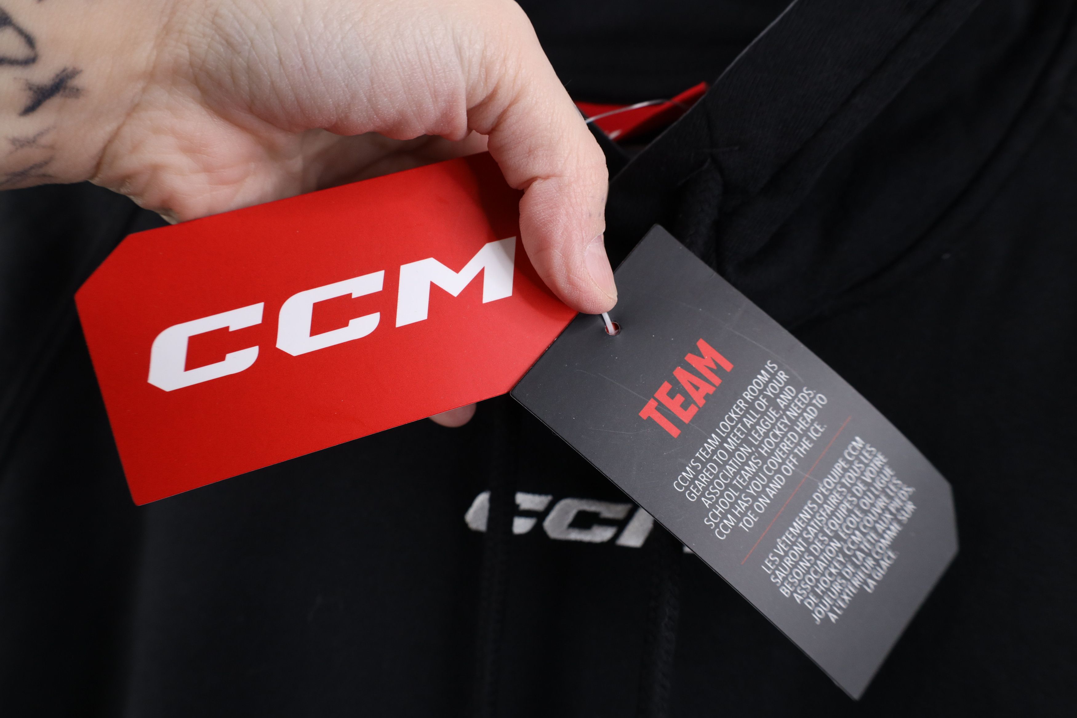 Vintage New CCM Hockey Toledo Cherokee Hoodie Sweatshirt Black Size US M / EU 48-50 / 2 - 6 Thumbnail
