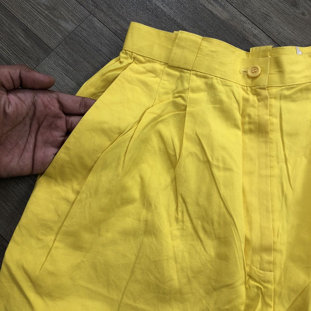 Christian Dior Monsieur × Dior × Vintage Vintage Christian Dior Sport Yellow Trouser Pants Size 28" / US 6 / IT 42 - 3 Thumbnail