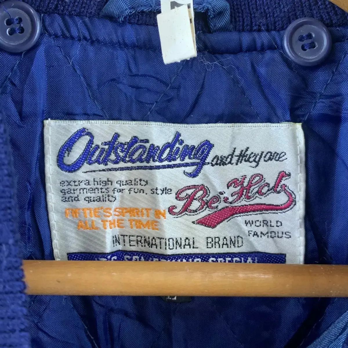 Vintage Vintage 90’ BE HOT World Famous Stadium Varsity Size US L / EU 52-54 / 3 - 6 Thumbnail