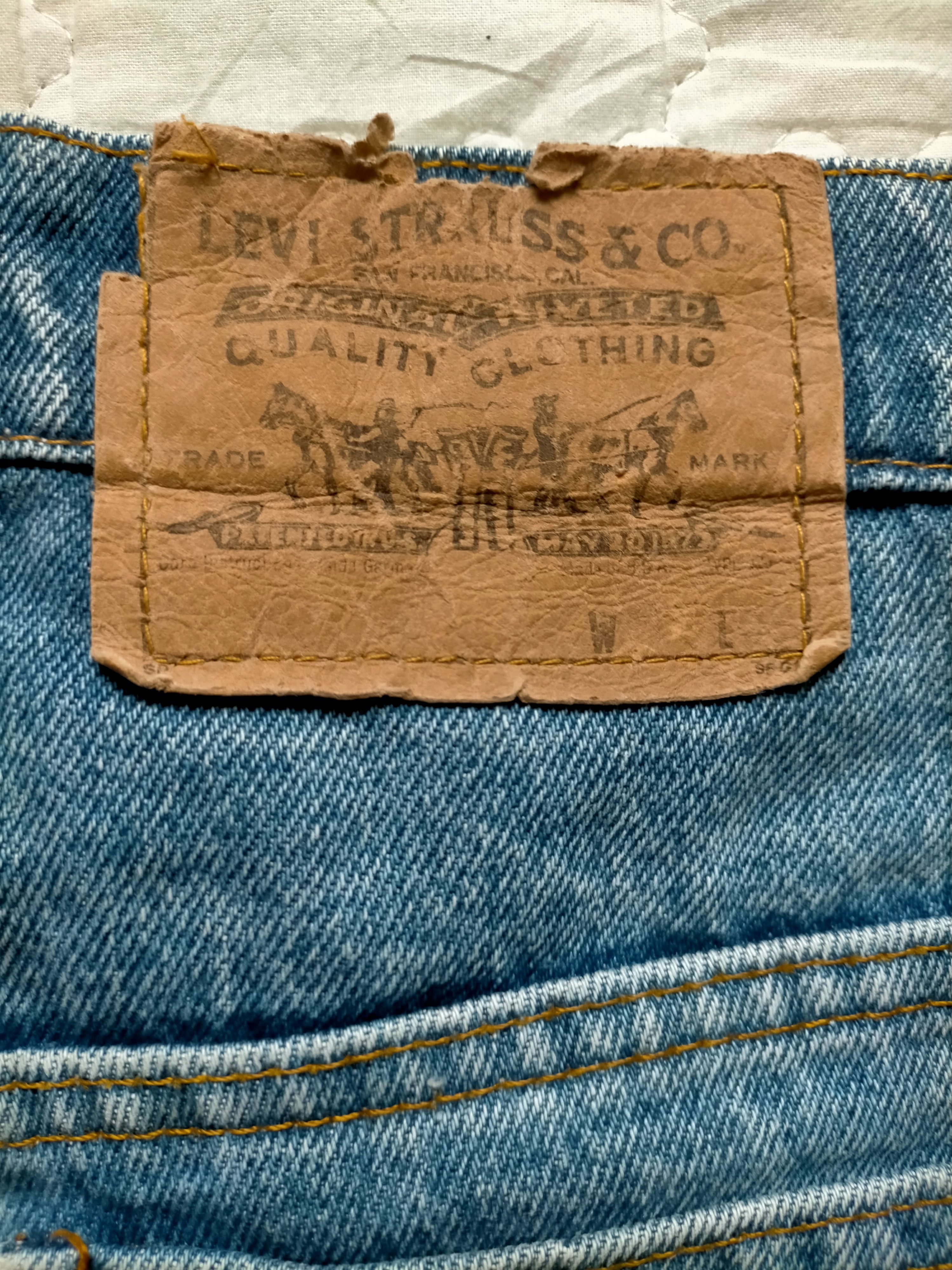 Levi's Vintage Clothing Vintage 70s Levis oren tab usa short jeans Size US 31 - 16 Thumbnail