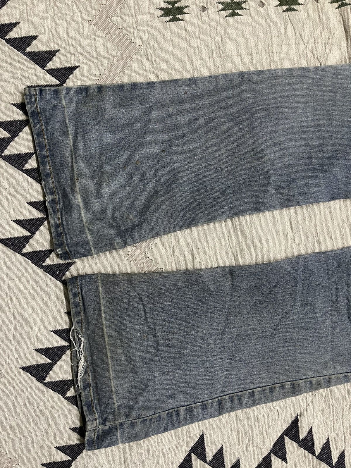 If Six Was Nine 2000s HOT BALLOONING FLARE DISTRESSED JEANS RARE DESIGN Size 26" / US 2 / IT 38 - 15 Thumbnail