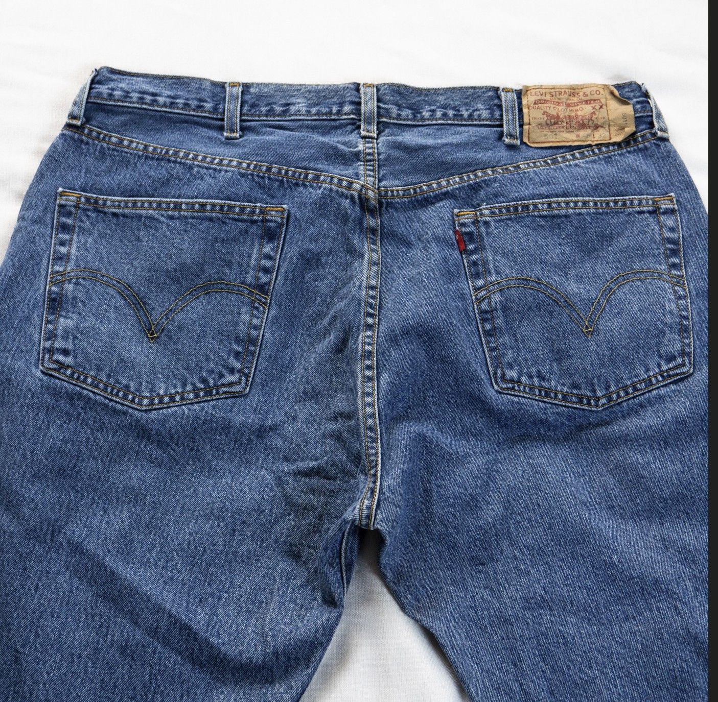 Levi's Levi’s 501 – W40 L32 – Button Fly – June 2005 – 100% Cotton Size US 40 / EU 56 - 2 Thumbnail