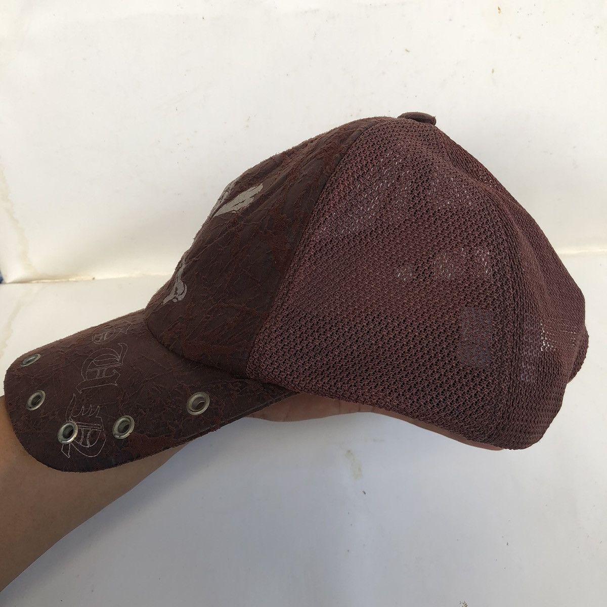 Hysteric Glamour STUDDED SKUL JAPANESE CAP Size ONE SIZE - 5 Thumbnail