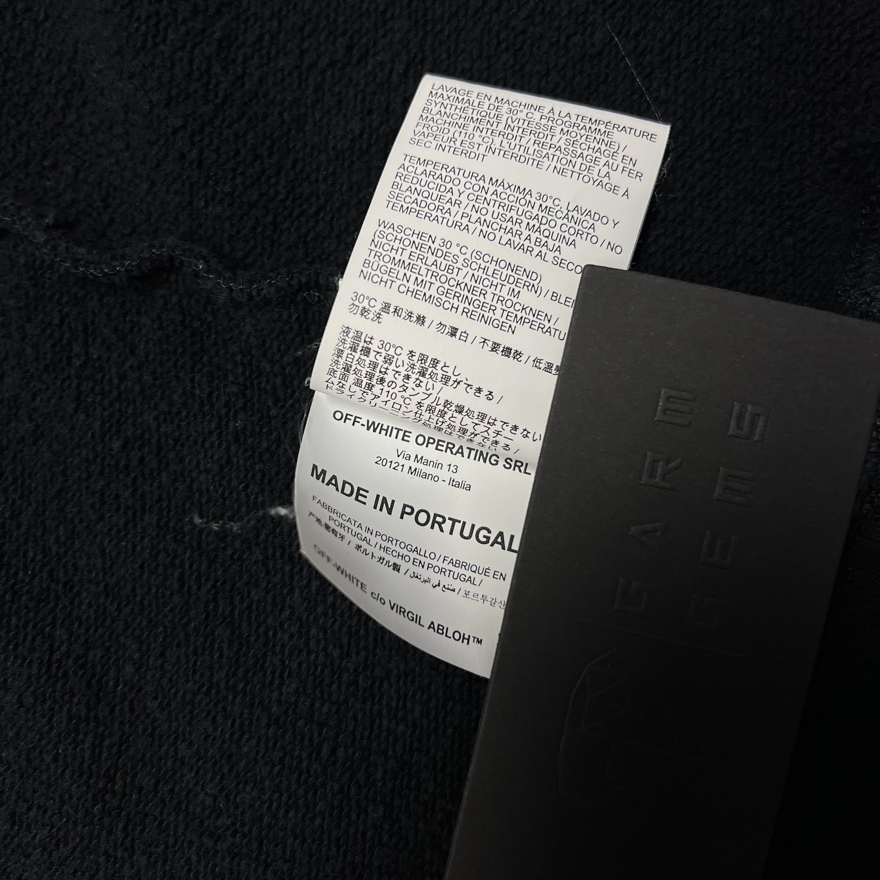 Off-White Off-White Diagonal Industrial Logo Sweatshirt Size US L / EU 52-54 / 3 - 8 Thumbnail
