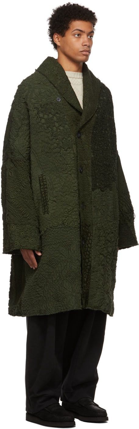 By Walid [1-of-1] By Walid "Adolfo" Coat - Antique Crochet & Sashiko Size US XL / EU 56 / 4 - 1 Thumbnail