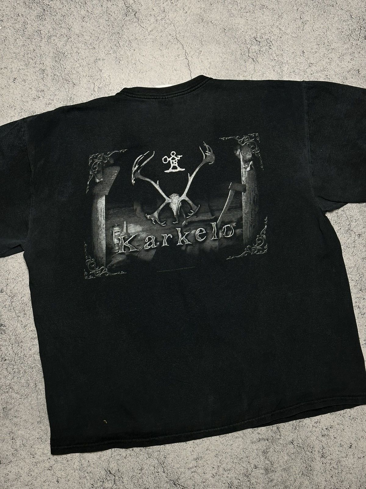 Band Tees Vintage Korpiklaadi Karkelo 2009 Finnish Metal Band Tee Size US XL / EU 56 / 4 - 7 Thumbnail