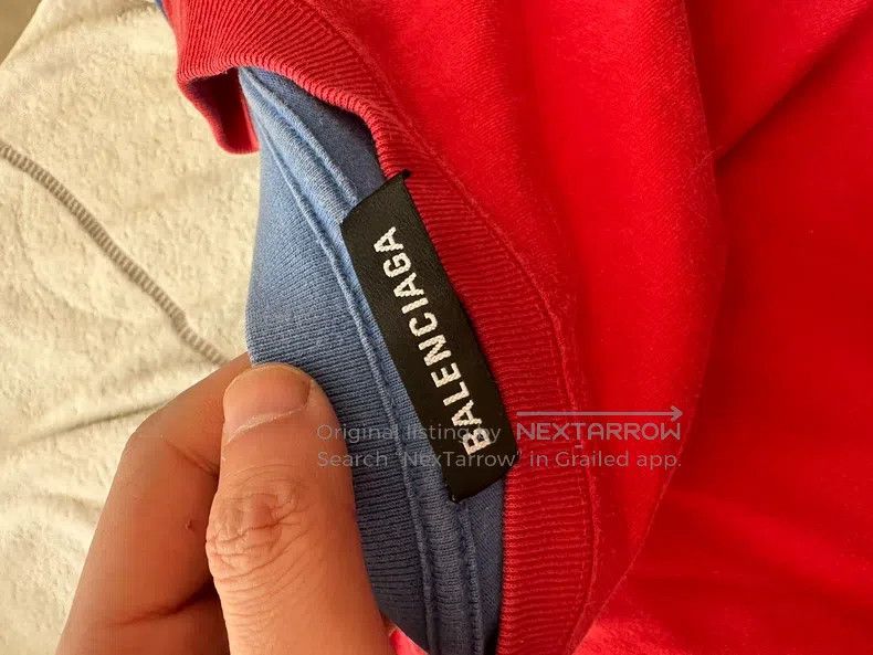 Balenciaga Balenciaga Tag Fake Two-Piece Size US S / EU 44-46 / 1 - 4 Thumbnail