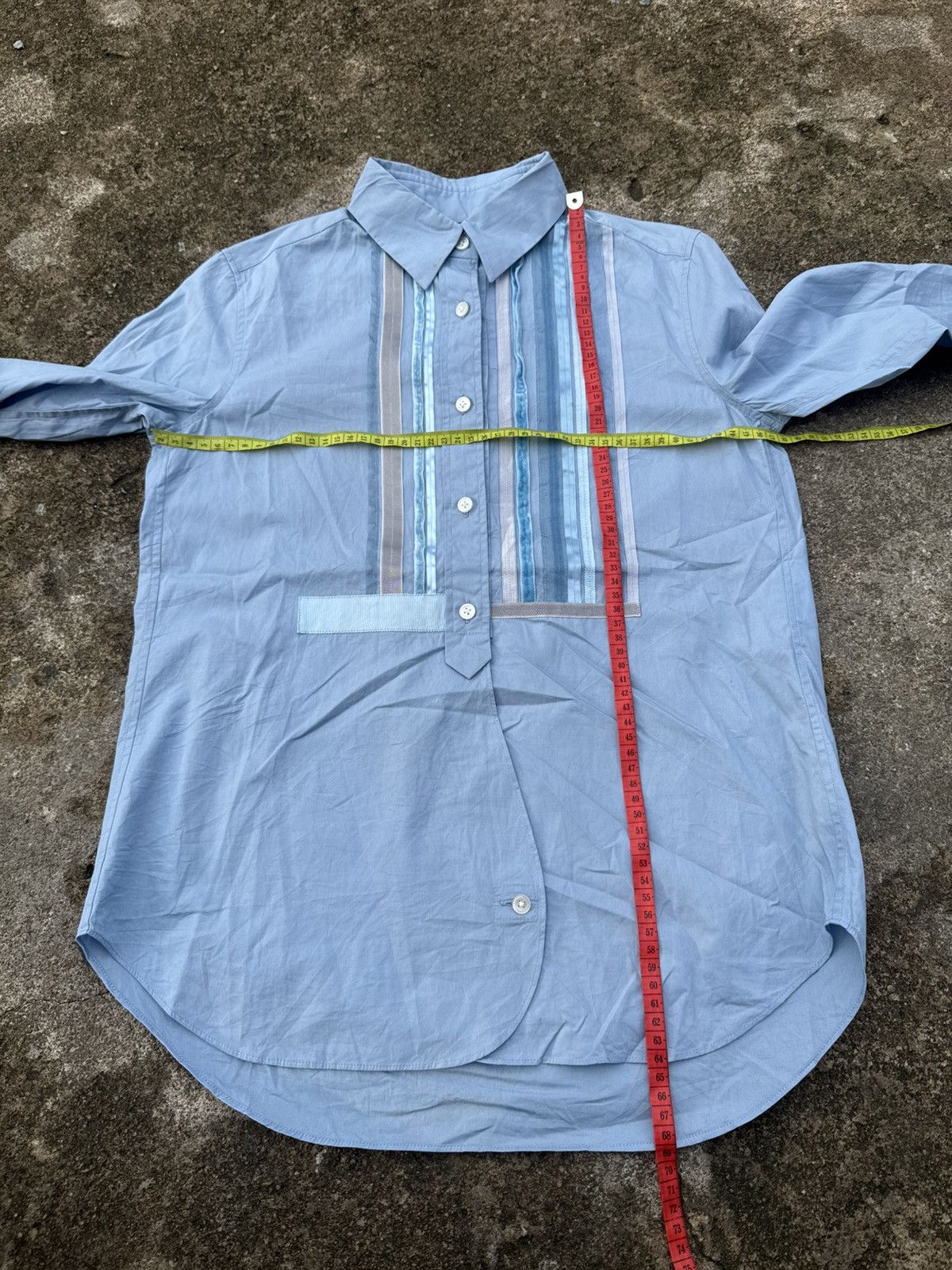 Kolor × Sacai Kolor Japan Button Shirt Cdg Junya Styled Size US M / EU 48-50 / 2 - 7 Thumbnail