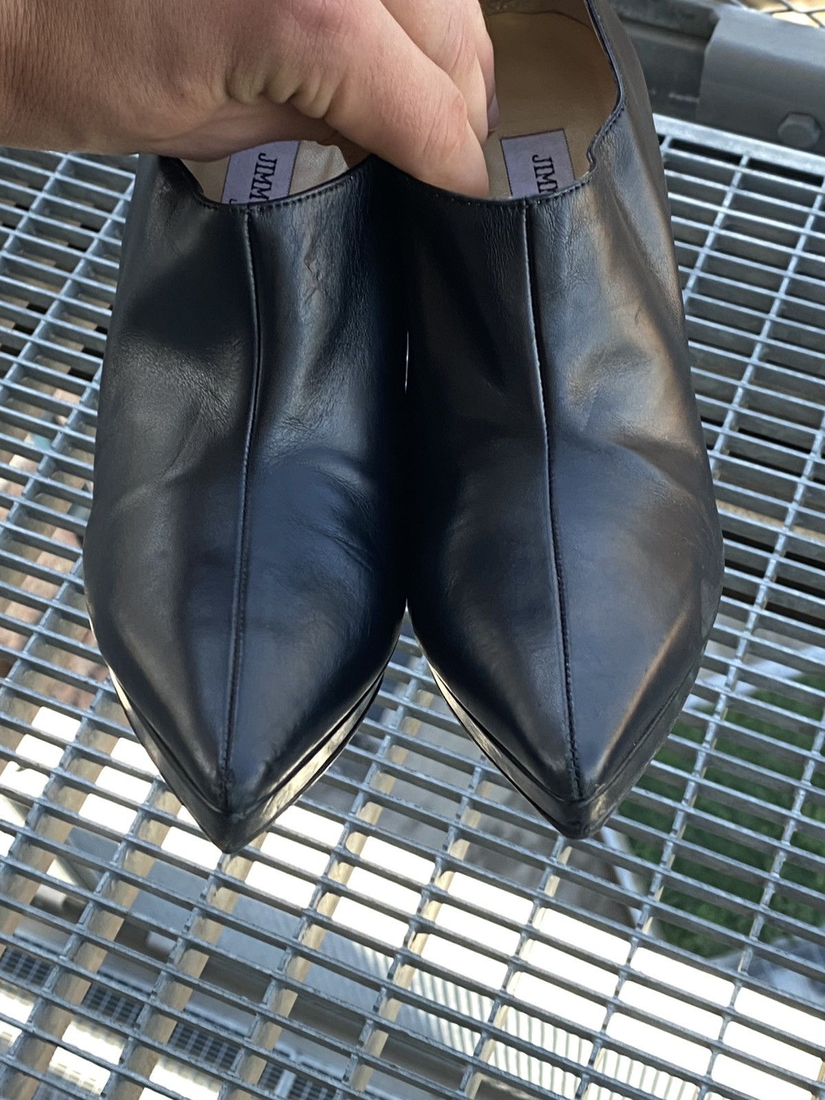 Jimmy Choo Jimmy Choo Mendez Ankle Leather Heel Boots Size US 10 / IT 40 - 7 Thumbnail