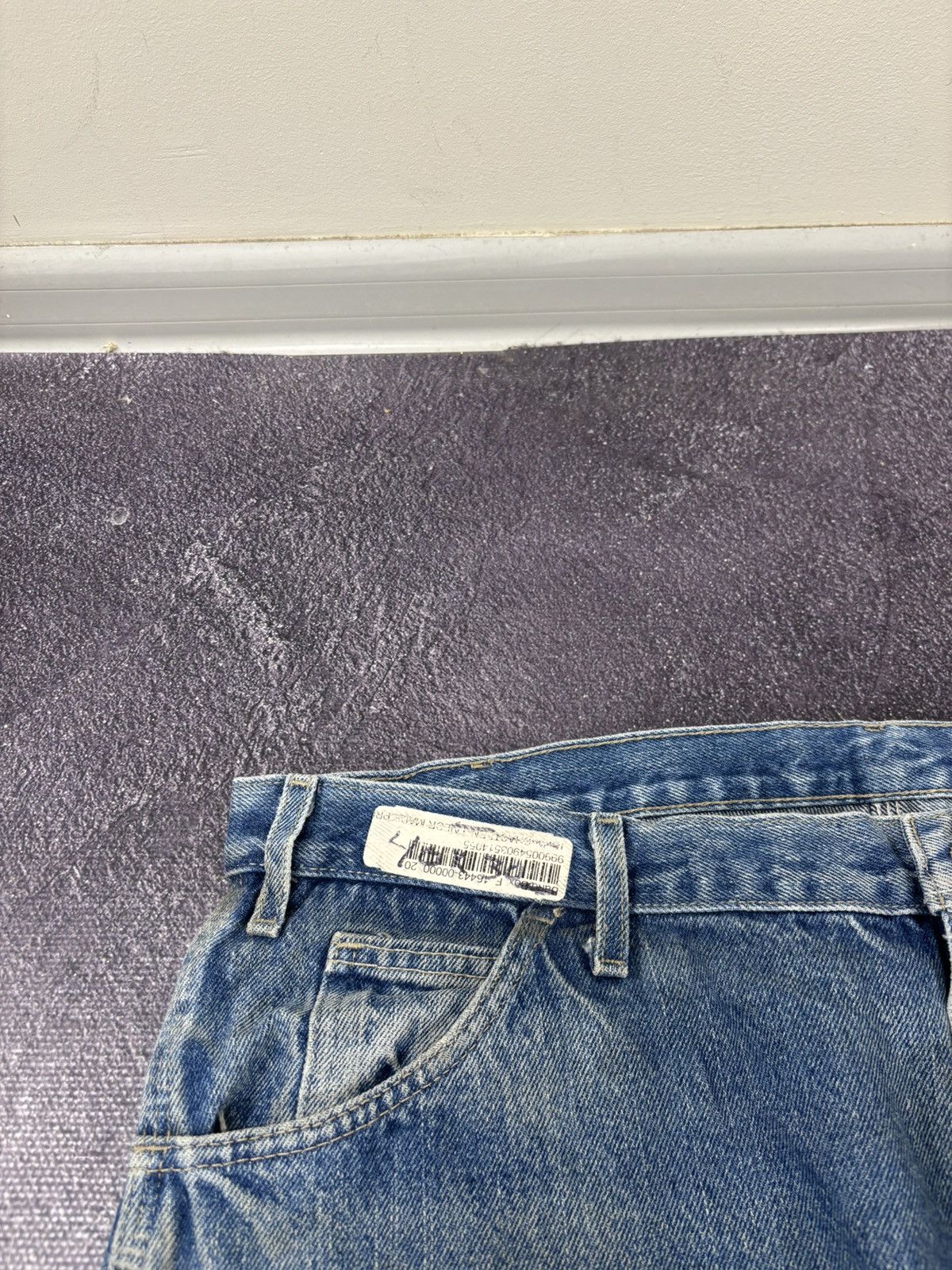 Dickies Vintage Dickies Distressed Denim Blue Hype Baggy Jeans Size US 40 / EU 56 - 12 Thumbnail