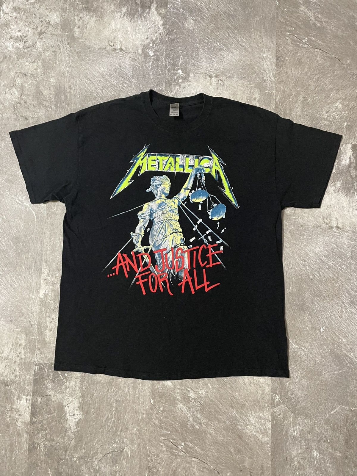 Band Tees Vintage Metallica And Justice For All 1994 2006 T Shit Size US XL / EU 56 / 4 - 1 Thumbnail