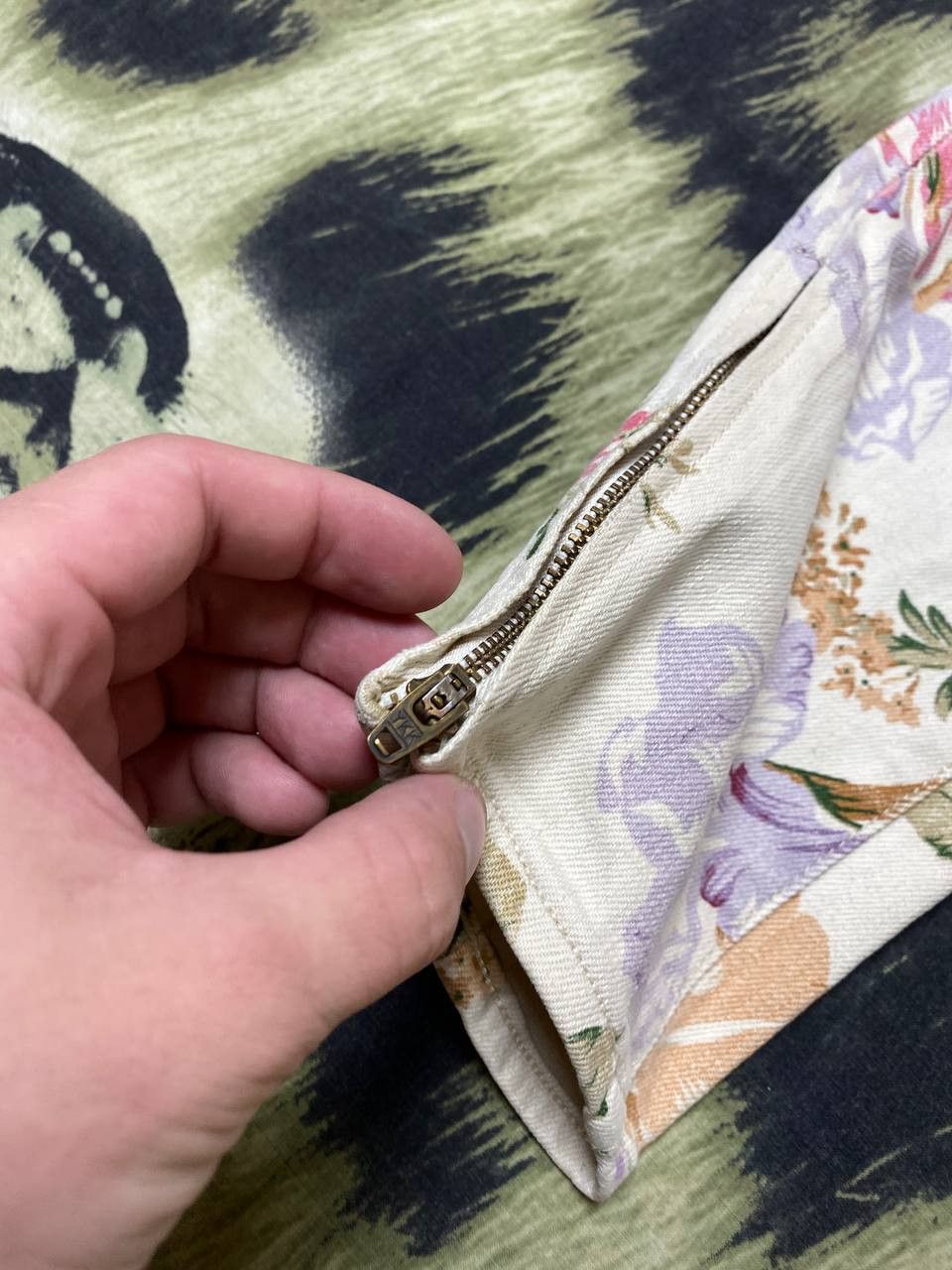 Denim & Supply Ralph Lauren Vintage print flowers jeans Y2K Denim&Supply Ralph Lauren Size 29" - 11 Thumbnail