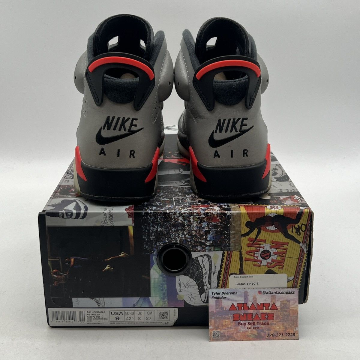 Jordan Brand Air Jordan 6 reflection of a champion Size US 9 / EU 42 - 3 Thumbnail