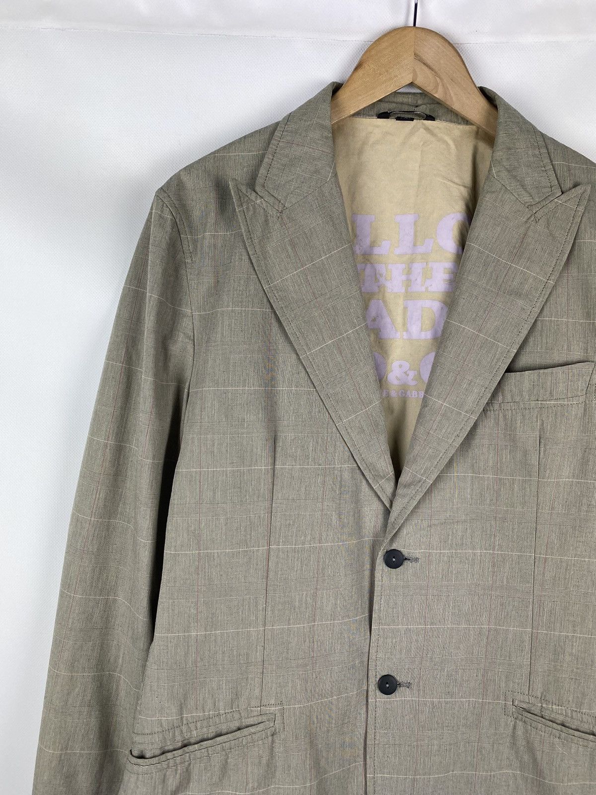 Dolce & Gabbana D&G Dolce & Gabbana men’s blazer jacket sport coat Size 44R - 4 Thumbnail