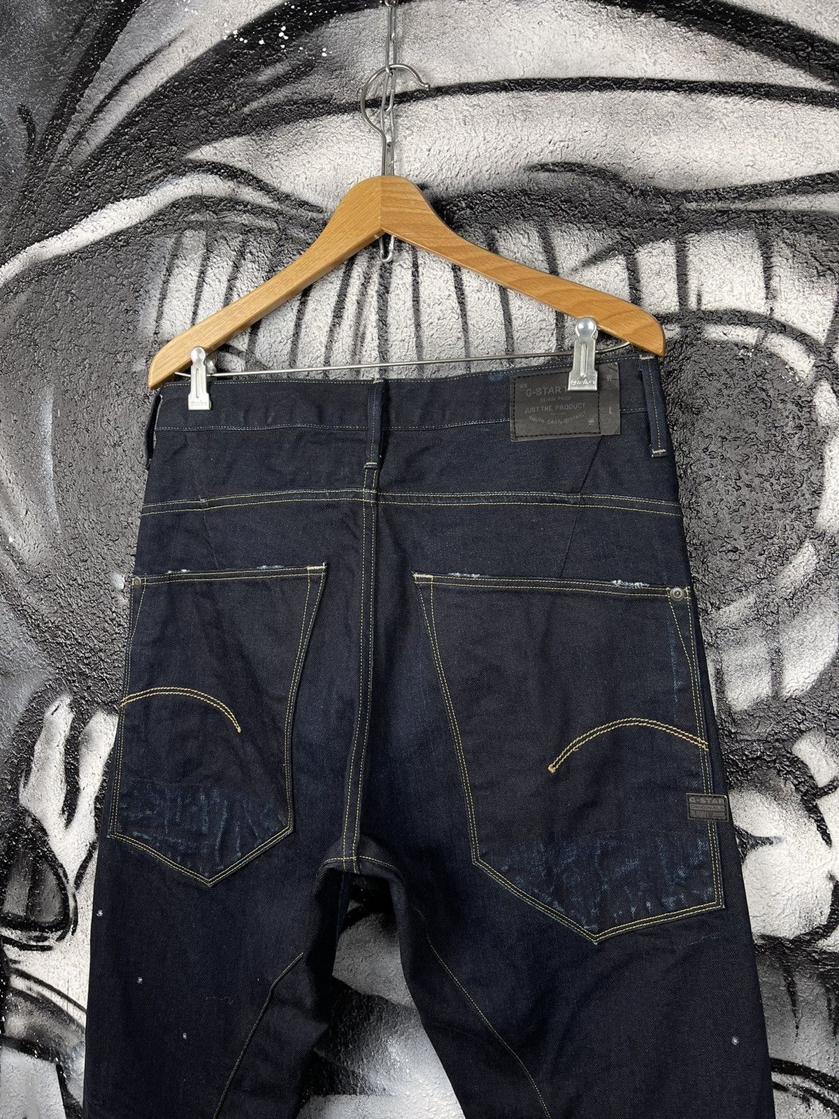G-Star G Star RAW Type C 3D Loose Tapered Jeans Men’s Size W31 L34 Size US 31 - 8 Thumbnail