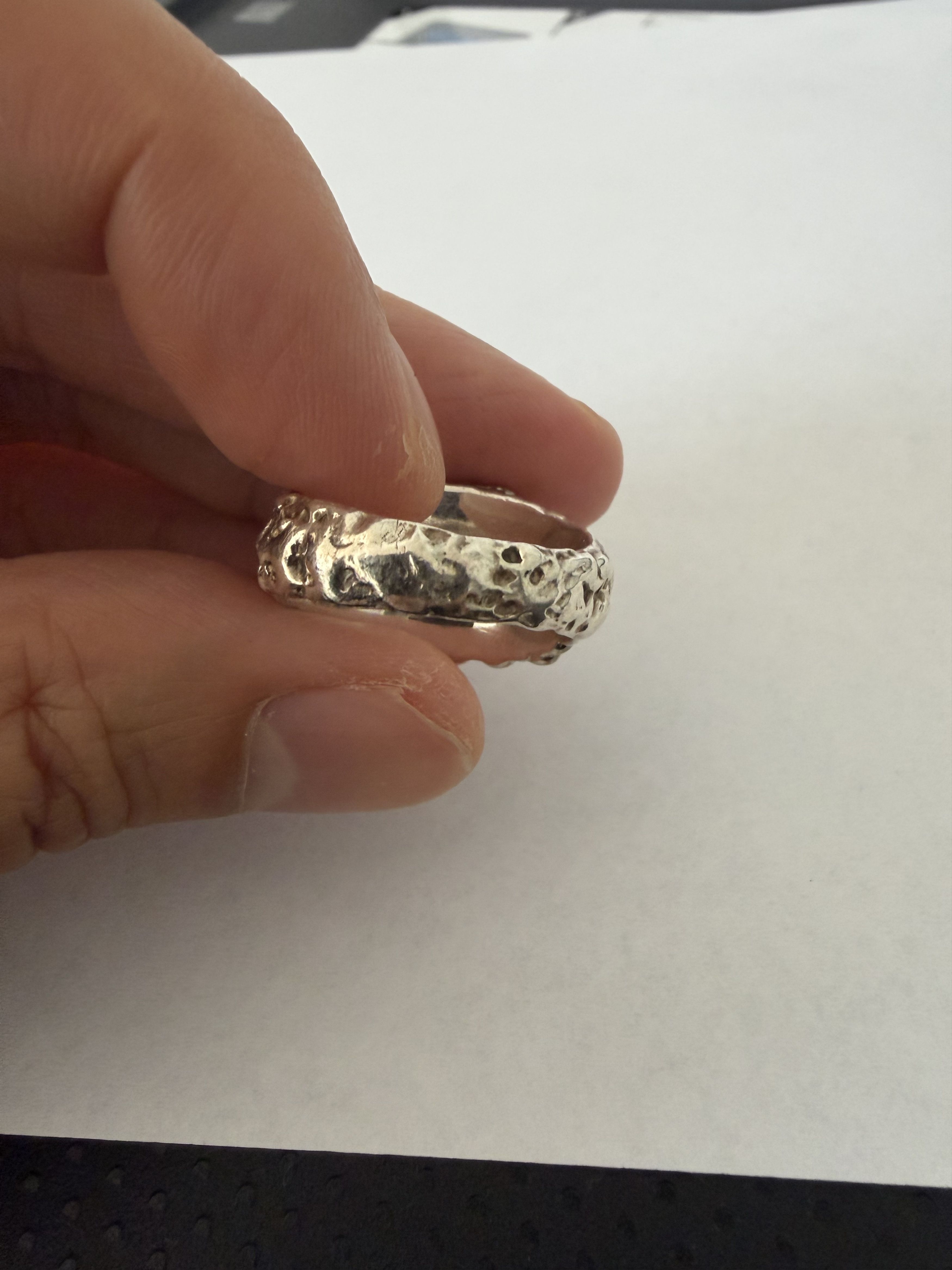 Other FARIS Roca Signet Ring Sterling Silver 925 Size 10 Size ONE SIZE - 5 Thumbnail