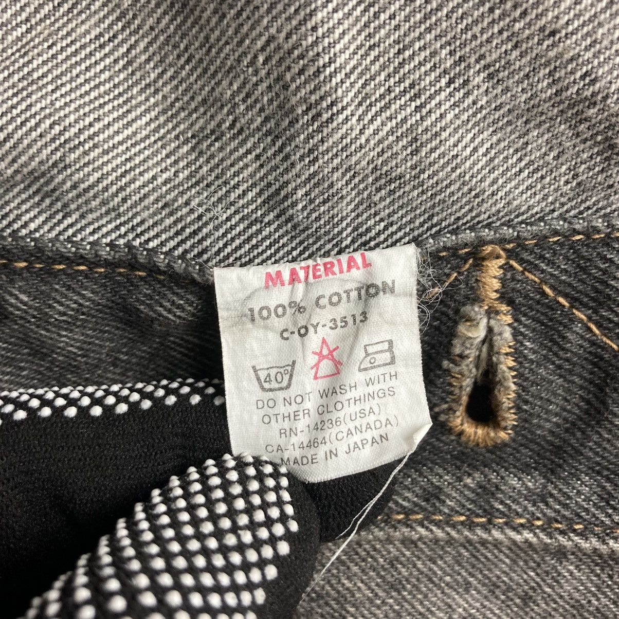 Hysteric Glamour 🇯🇵 VINTAGE GL HEART CROPPED WASHED DENIM JACKET Size US M / EU 48-50 / 2 - 12 Thumbnail