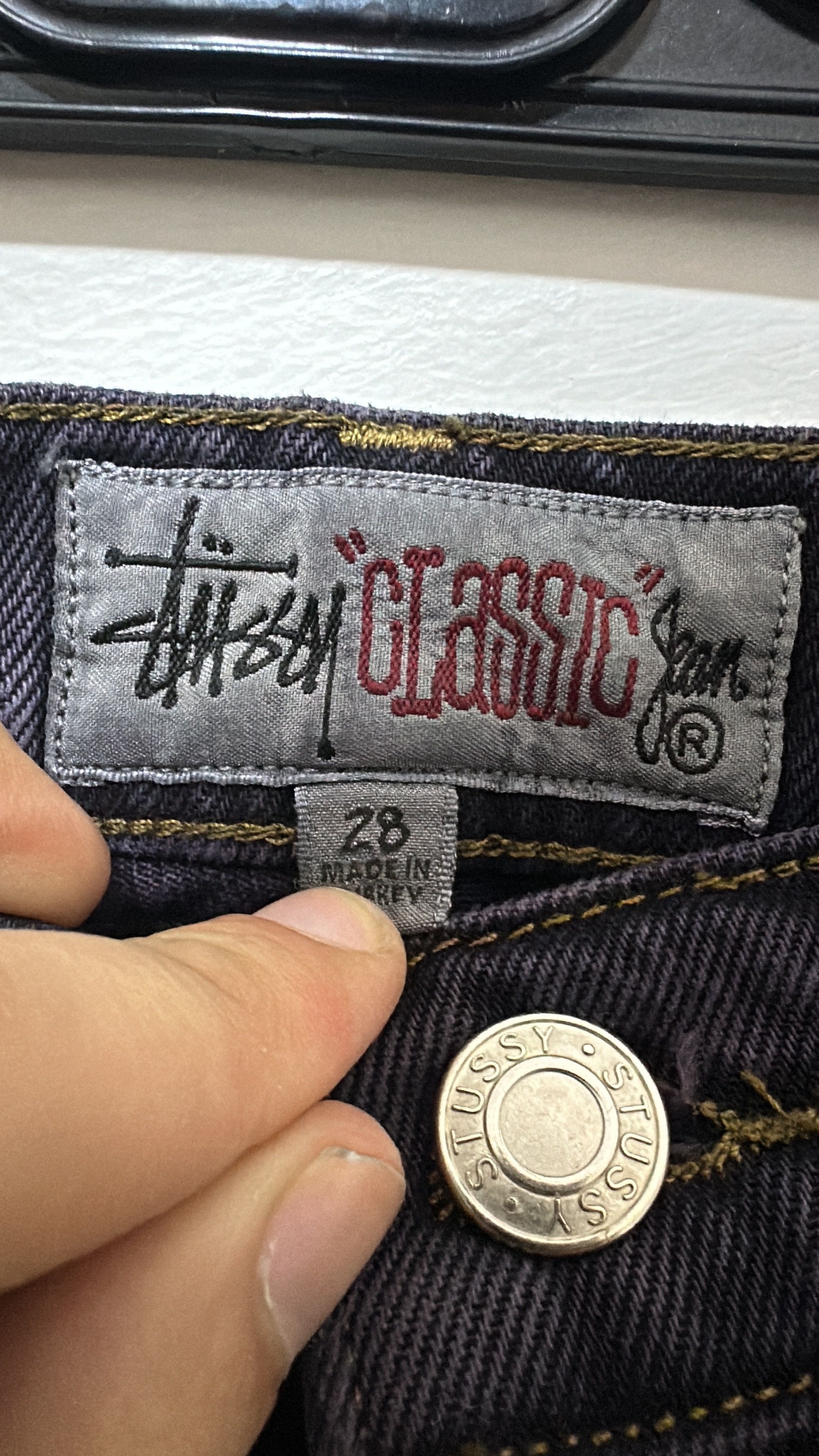 Stussy Stussy Classic Jean Denim Nightshade Size 28 Size US 28 / EU 44 - 4 Thumbnail