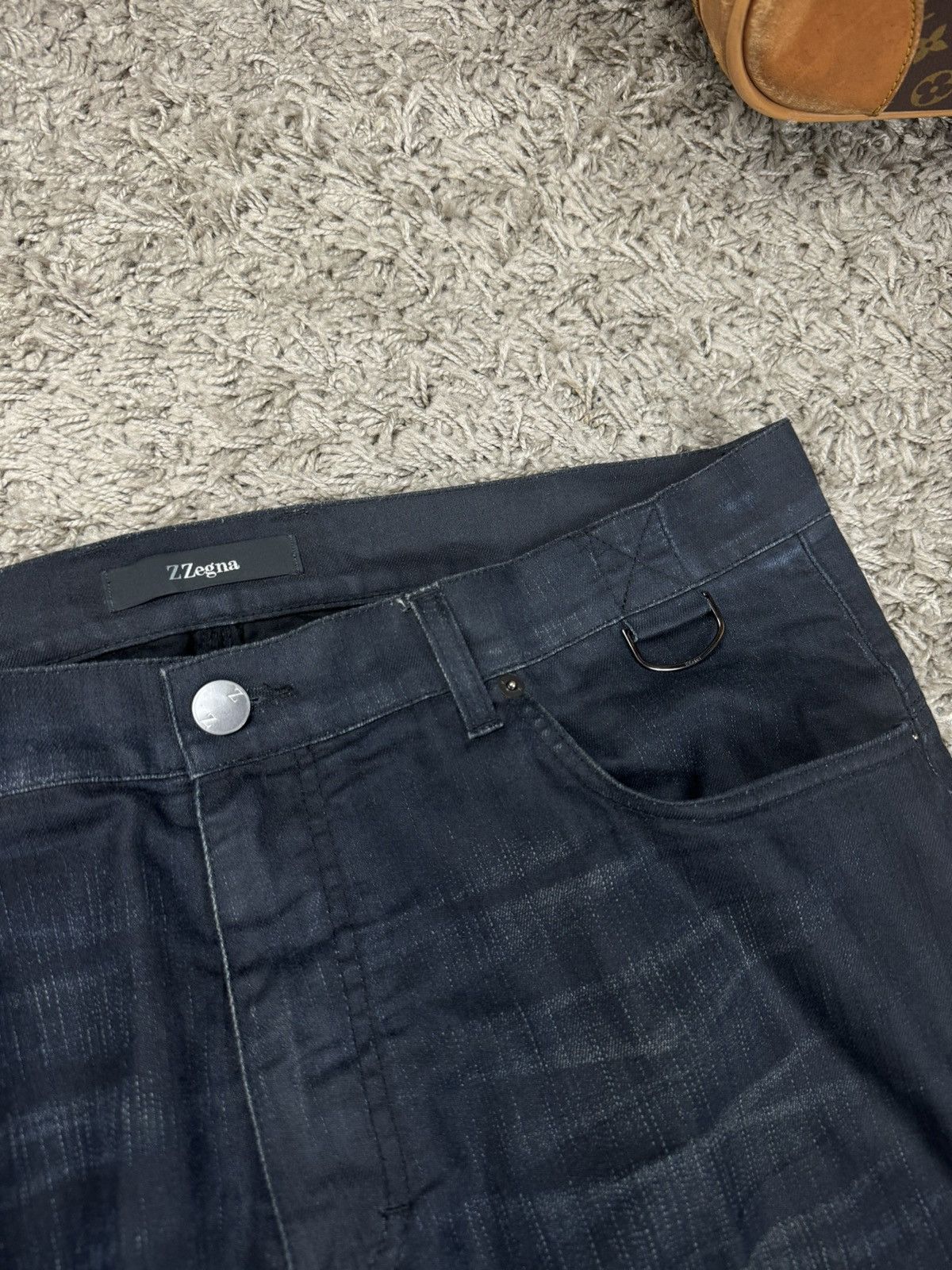 Ermenegildo Zegna × Z Zegna Black jeans ZZegna original luxury streetwear casual item Size US 40 / EU 56 - 4 Thumbnail