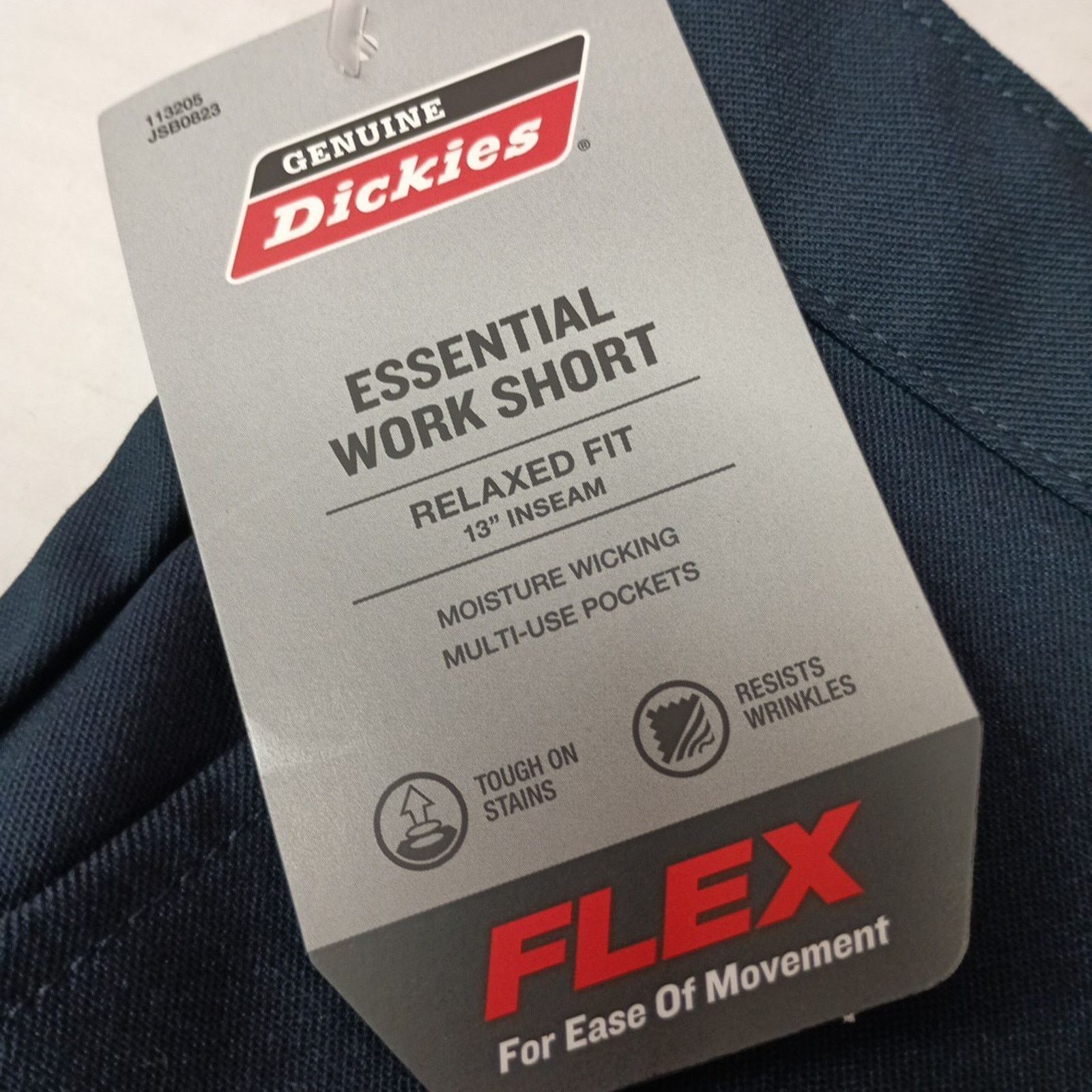 Dickies Dickies Essential Work Shorts Men's Size 32 Blue 13" Inseam Size US 32 / EU 48 - 2 Thumbnail