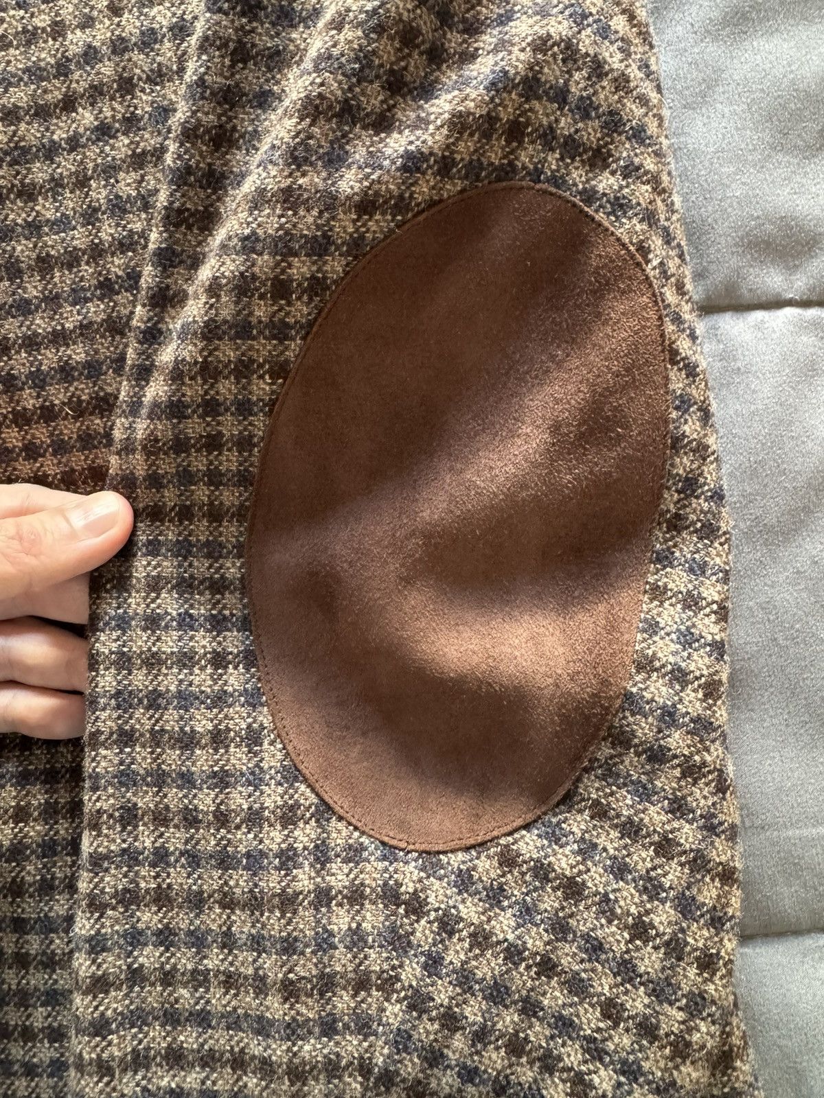 Canali Canali Brown Checkered blazer Size 44R - 9 Thumbnail