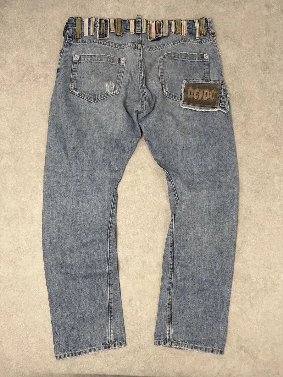 Dsquared2 SS2005 Dsquared2 Multi Belt Loops Blue Slim Denim Jeans Size US 36 / EU 52 - 8 Thumbnail