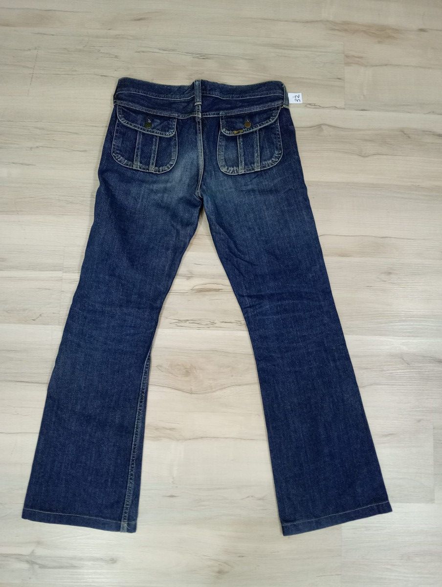Lee Lee Rider distressed flared denim Size US 32 / EU 48 - 5 Thumbnail