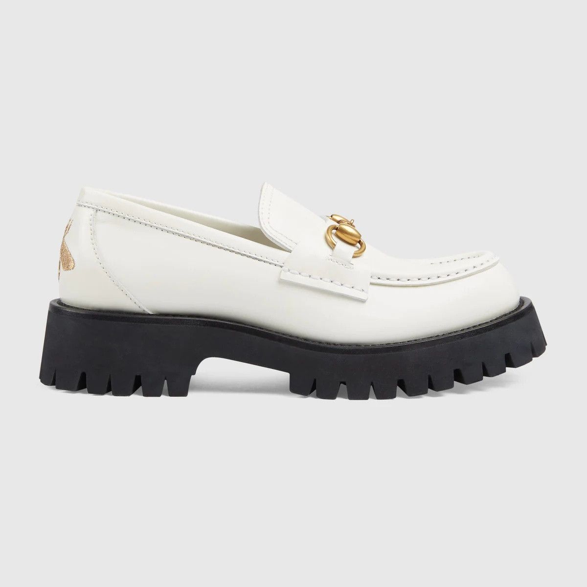 Gucci Lug sole Horsebit loafer Size US 7 / IT 37 - 1 Thumbnail