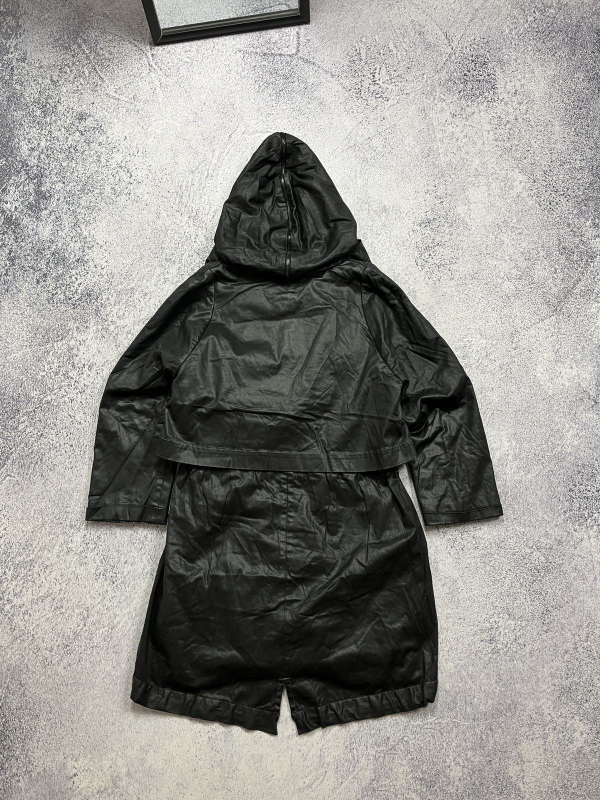 Annette Gortz × Japanese Brand Annette Gortz Avant Garde Zipped Trench Winter Jacket Rare Size S / US 4 / IT 40 - 22 Thumbnail