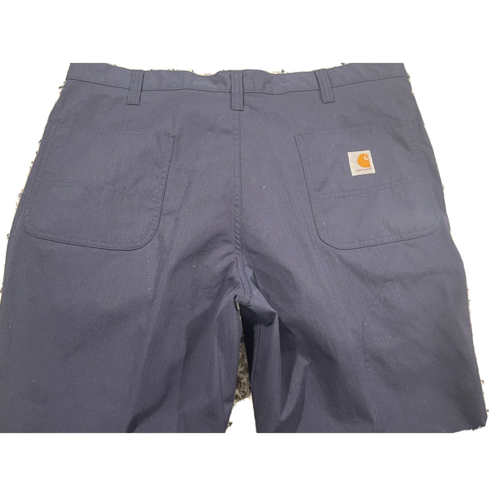 Carhartt Carhartt Men's Navy Blue Bicomponent Lightweight Pants 38x30 74533-20 Size US 38 / EU 54 - 4 Thumbnail