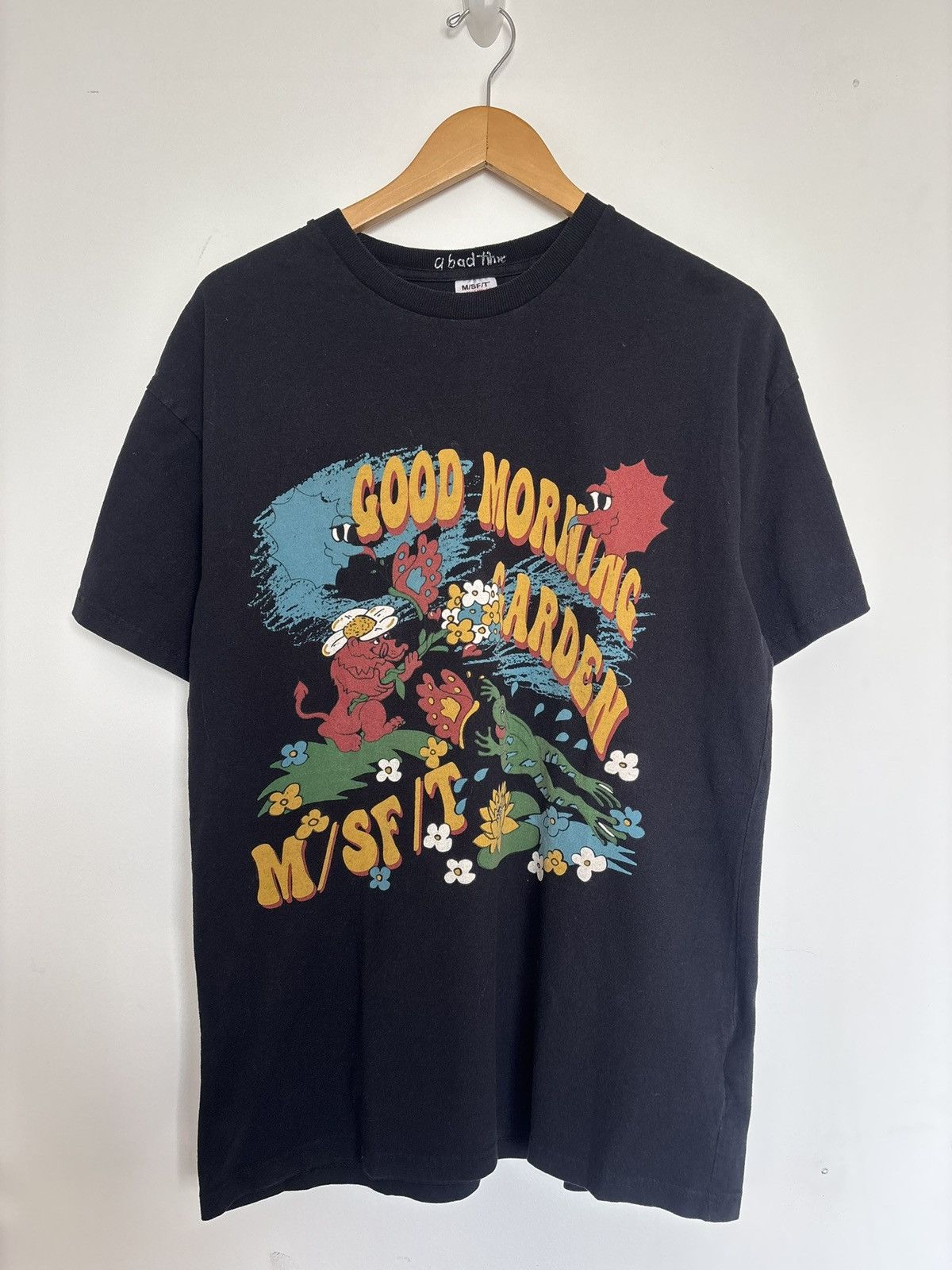 Msftsrep Misfit Good Morning Garden Tee Black Medium Size US M / EU 48-50 / 2 - 1 Thumbnail