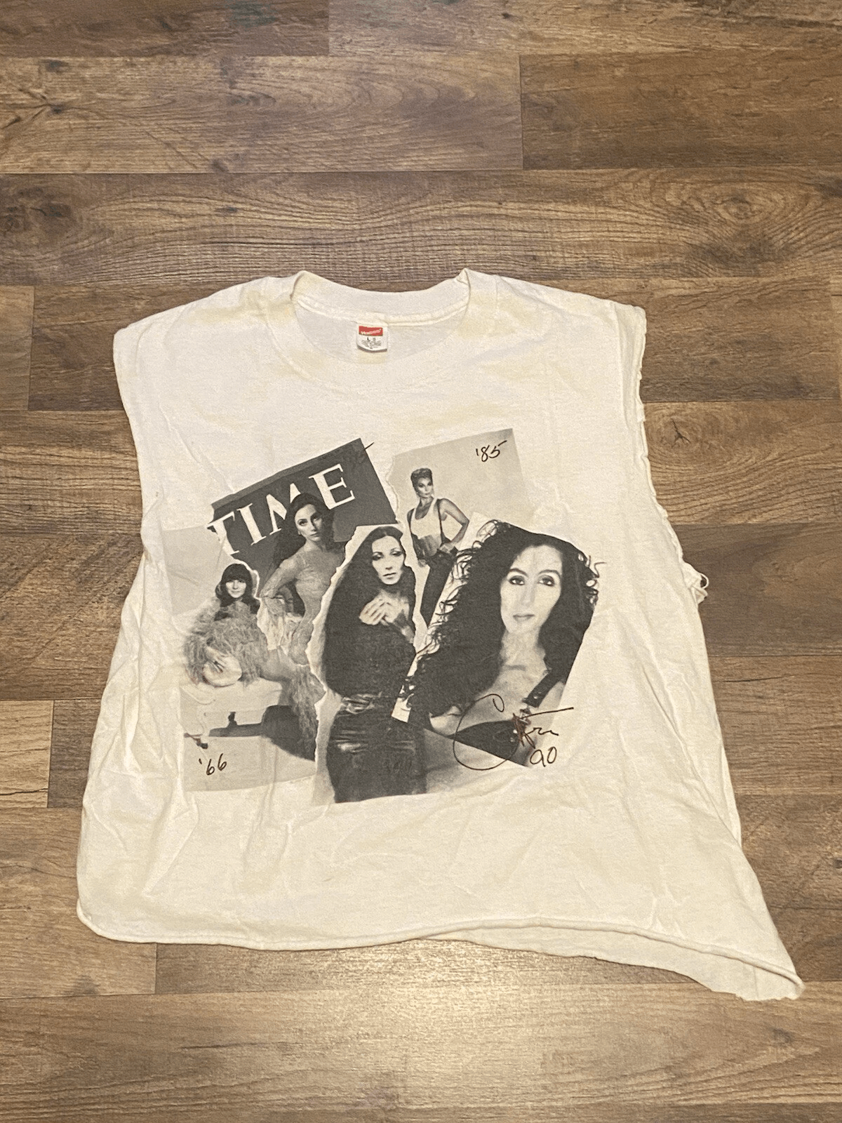 Other Vintage 1990 CHER Heart Of Stone Tour Concert T Shirt Size US L / EU 52-54 / 3 - 1 Thumbnail
