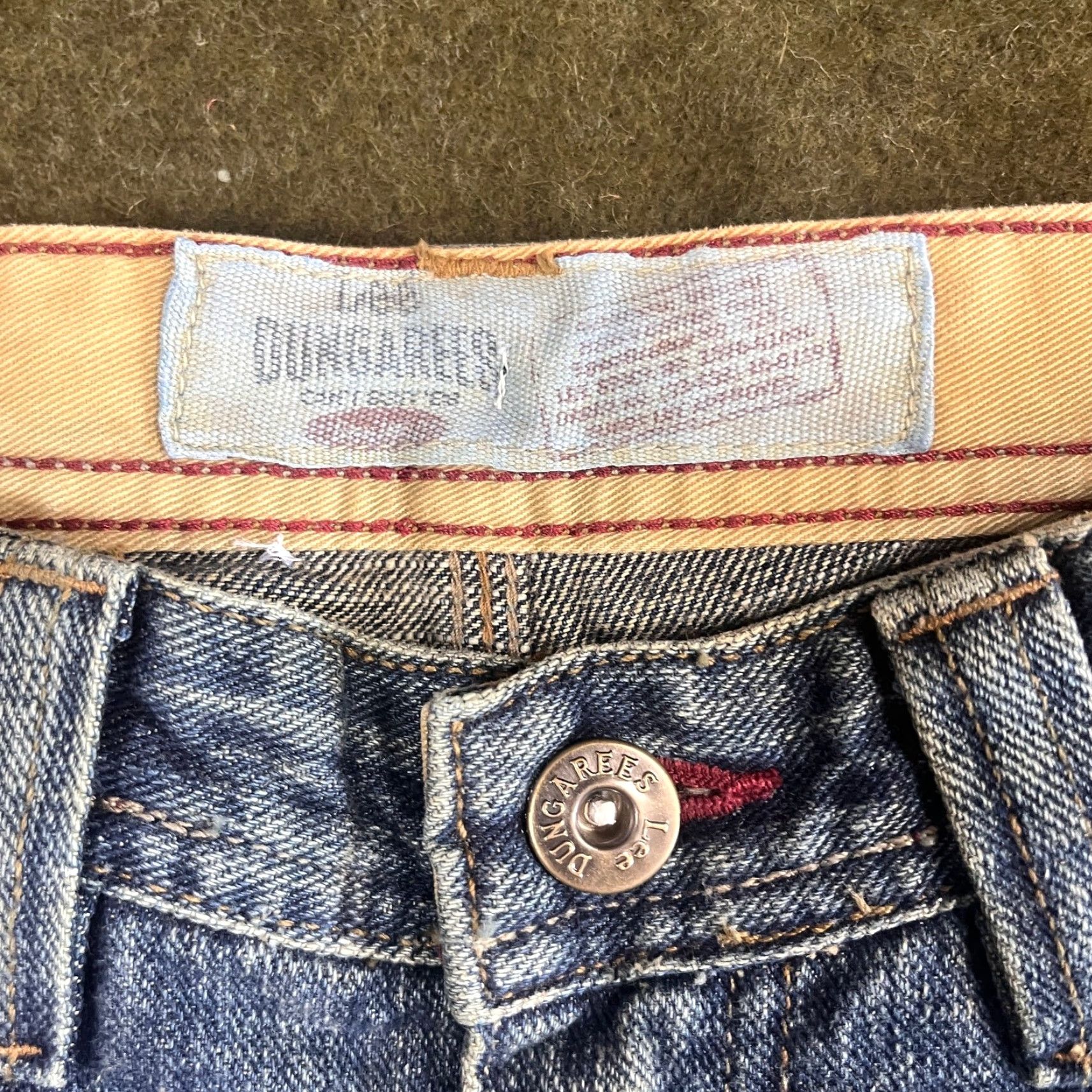 Lee VINTAGE Lee Jeans Women 8 Regular Blue Carpenter Denim Baggy 90s Show/Workwear Womens Size 30" / US 8 / IT 44 - 7 Thumbnail