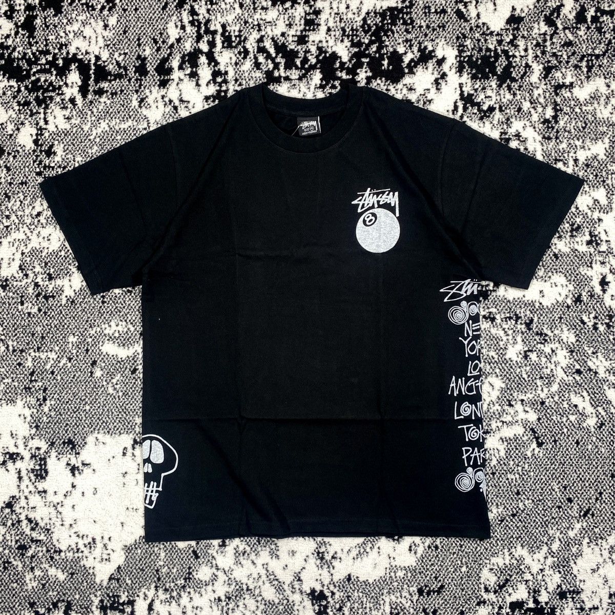 Stussy STUSSY TEST STRIKE PIGMENT DYED TEE IN BLACK - M Size US M / EU 48-50 / 2 - 3 Thumbnail