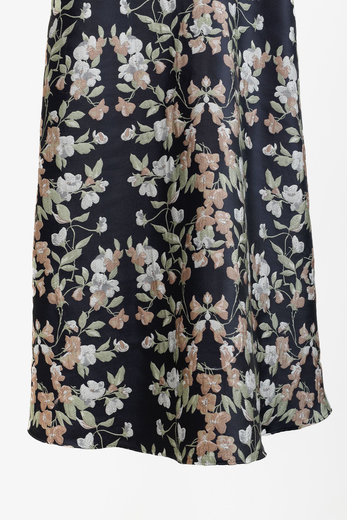 Monique Lhuillier ML Monique Lhuillier Midnight Floral Jacquard Maxi Dress Size XL / US 12-14 / IT 48-50 - 6 Thumbnail
