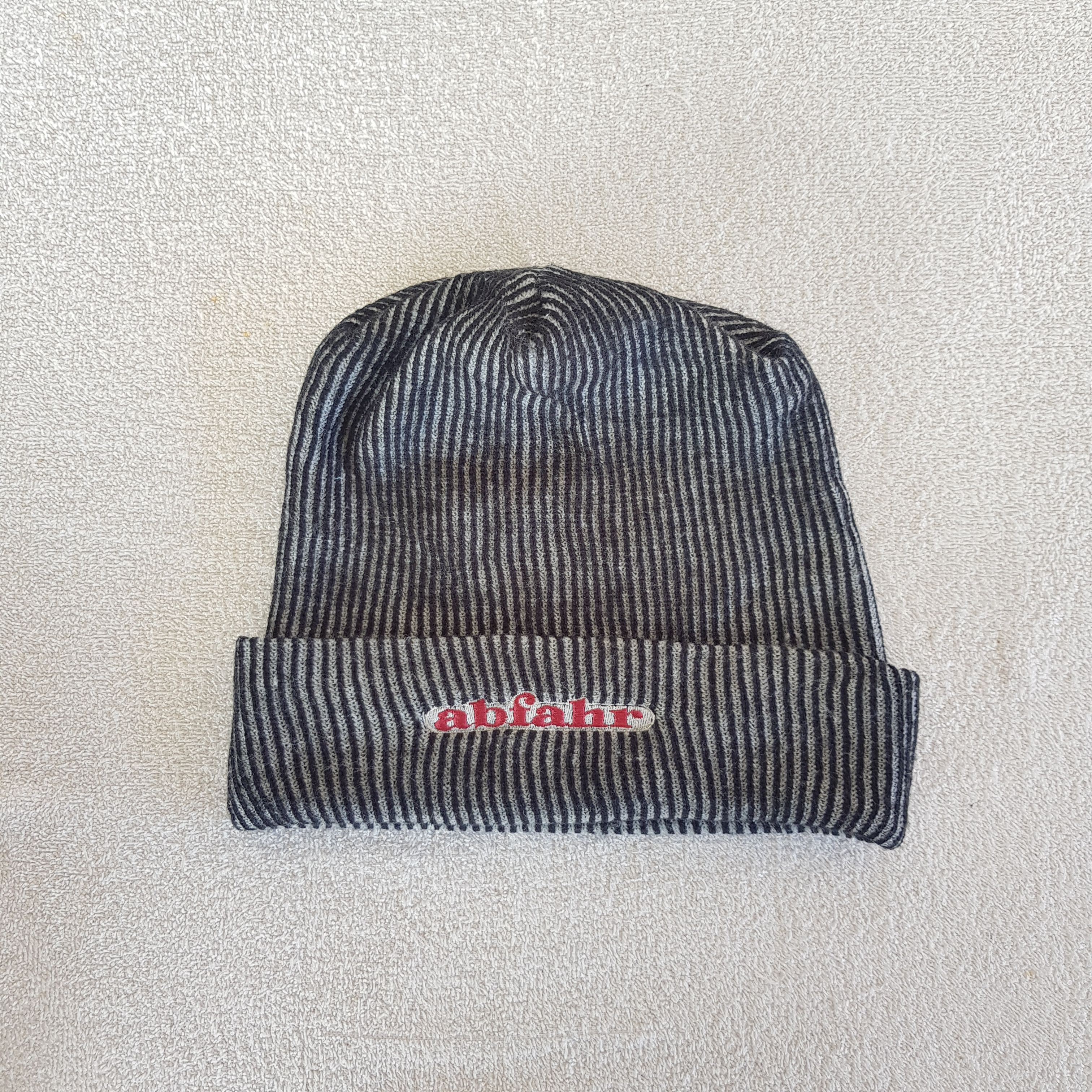 Japanese Brand × Vintage Vintage Abfahr Beanie Ribbed Knit Snow Caps Hats. Size ONE SIZE - 5 Thumbnail