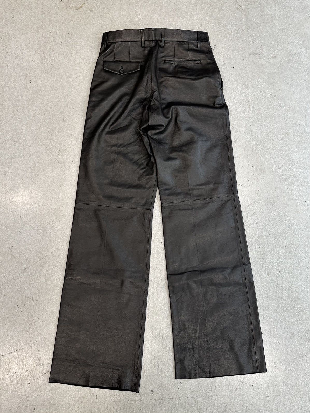 Ann Demeulemeester Ann Demeulemeester leather pants Size US 42 / EU 58 - 9 Thumbnail