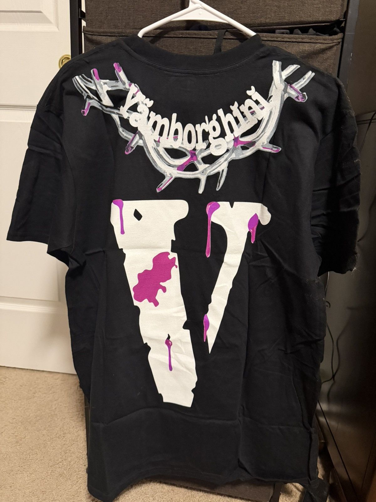 Vlone Vlone X Yams Day Jesus Piece T-Shirt Size US L / EU 52-54 / 3 - 2 Thumbnail