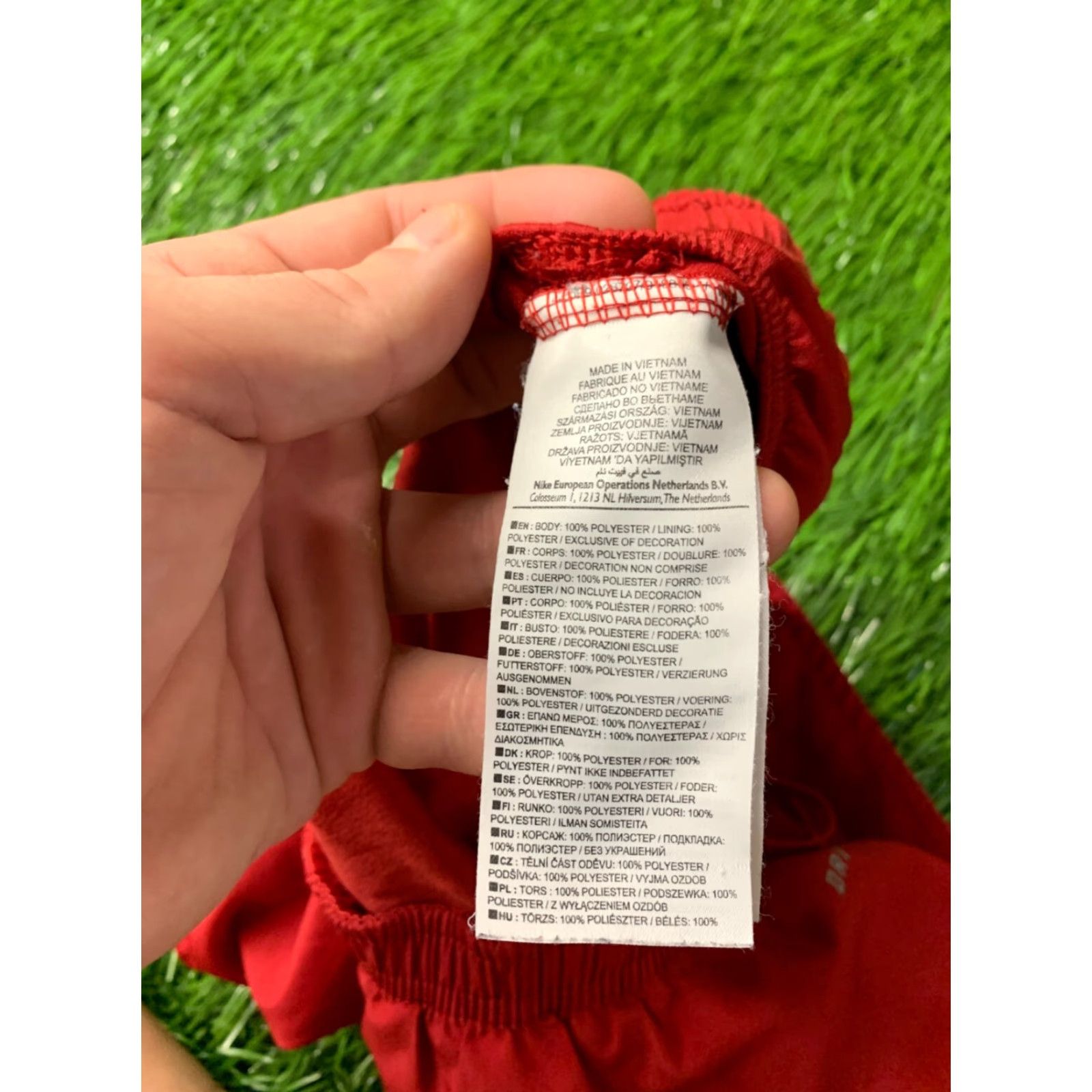 Nike Nike Dri-FIT Training Shorts Women M Floral Red Navy XS? Size 32" / US 10 / IT 46 - 5 Thumbnail