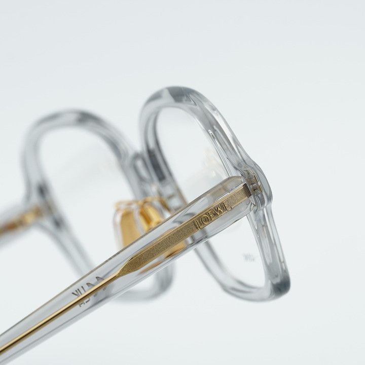 Loewe Loewe LW50070F 020 Eyeglasses Transparent Grey 52mm Square Size ONE SIZE - 7 Thumbnail