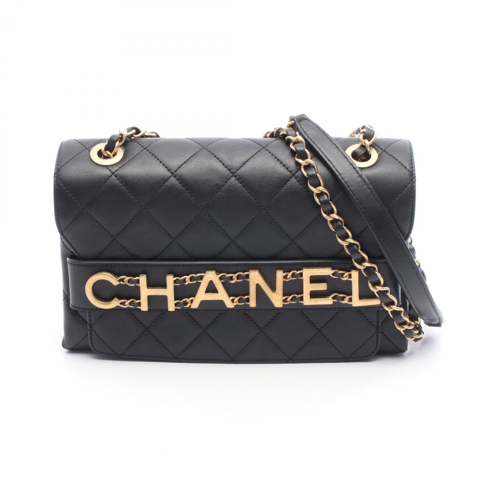 Chanel Chanel Chanel Matelasse Lambskin Shoulder Bag Leather Shoulder Bag AS4190 DUTY FREE for USA Size ONE SIZE - 1 Thumbnail