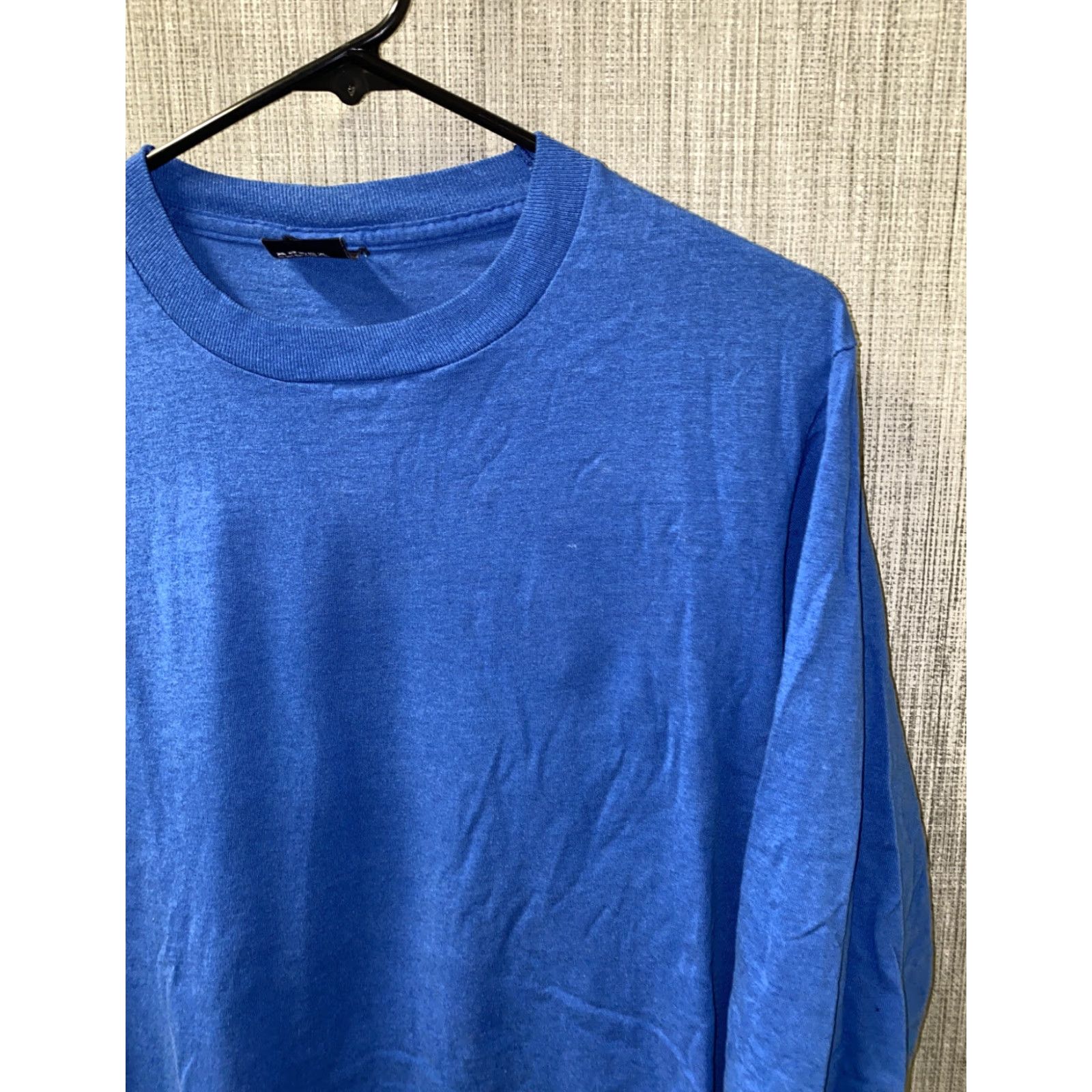 Vintage Screen Stars Best Mens Blue Long Sleeve T-Shirt Size L Regular 20 In Armpit San Diego Size US L / EU 52-54 / 3 - 3 Thumbnail